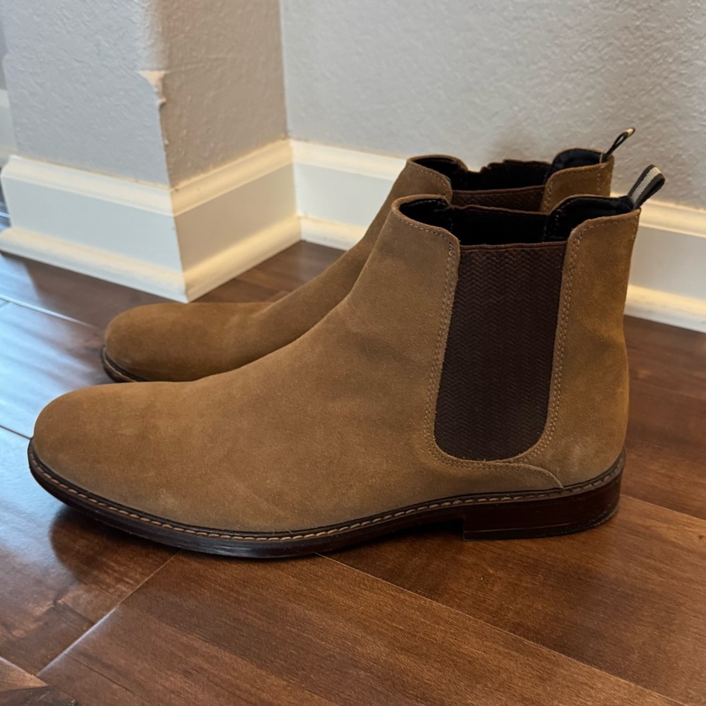 Crown Vintage Chelsea Boots Dark Taupe Men’s 11.5M Fit Like 12